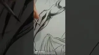 #ink process #werewolf #redhood #ericblakeart