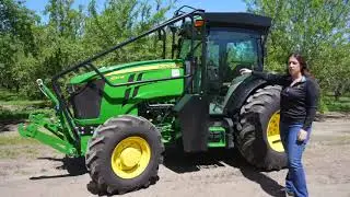 New John Deere 5ML Low Profile Factory Cab Orchard Tractor