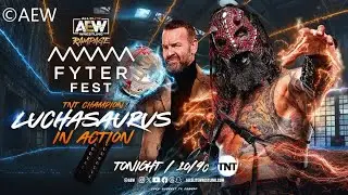 Luchasaurus vs Ren Jones / Singles Match / AEW Rampage #107 Fyter Fest / WWE 2K23