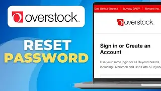 Как сбросить пароль Overstock | Новое руководство