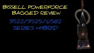 Bissell PowerForce Bagged (Built Prom Random Parts) Review.