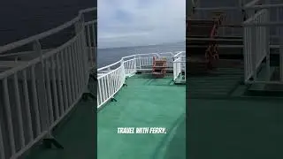 This short ferry crossing is absolutely insane #travel #wow