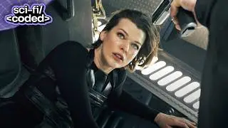 resident evil: afterlife (2010) - alice gets debuffed by wesker but still throws down