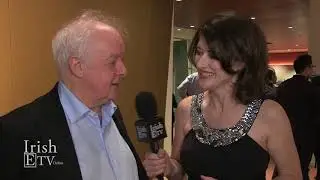 Director Producer Jim Sheridan chats with Brigid Boden of IrishETV at Irish Screen America in LA