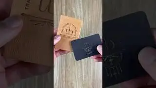 Visitenkarten-H&uuml;lle aus Metall & Leder: DIY Gravur und Design!