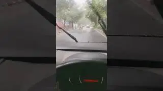 heavy rain car driving #heavyrain #cars
