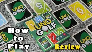 UNO Golf How to Play Review | Score Low to Win Big!