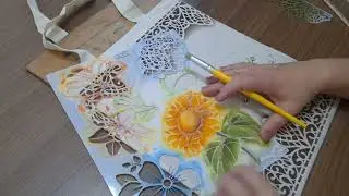 749 - Dicas preciosas ! Pintando as sacolinhas ! Linda opção para presentear ou vender !
