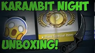 Karambit Night Unboxing! | Case Clicker