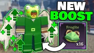 This New FROGITE Gear Has INSANE BOOST In The Forge Roblox...