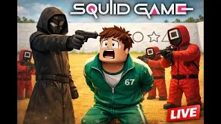 🔴PLAYING SQUID GAME IN ROBLOX WITH MY VIEWERS🔴 LIVE ON MINECRAFT!!!🔴 road to 50 SUBS! :)