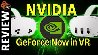 nVidia GeForce Now Cloud Gaming Is In VR | Meta Quest Review
