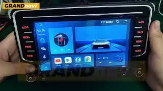 Video for VW Volkswagen Android radio change button light color