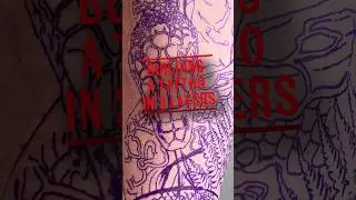 Snake Tattoo Progress by Layers #tattooshorts #tattoolayers #tattootechnique #tattoo