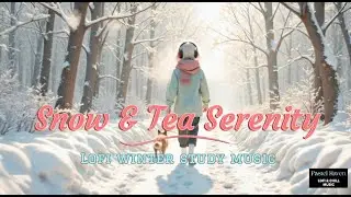 Snow & Tea Serenity | Cozy Lo-Fi Winter Study Music with a Cat | เพลงอ่านหนังสือฤดูหนาว| แมวอบอุ่น