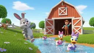 Good Morning Mr Rooster Bright Farm Nursery Rhymes  Ep10