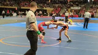 Jaxon Jones vs Tyler Garvin- MPSSAA State Wrestling Tournament Championship Semifinals