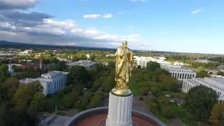 Capital Building Salem Oregon DJI Phantom 4