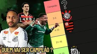 SIMULANDO O BRASILEIR&Atilde;O 2026 (Santos rebaixado?)