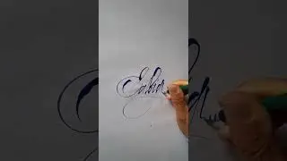 Calligraphy #calligraphy #calligrafia #italic #gestuale #gestuale