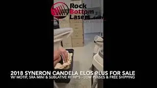 2018 Syneron Candela Elos Plus w/ 3 HP's For Sale with Free Shipping & Warranty