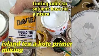 island tex a kote solvent base primer mixing