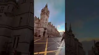 Aberdeen City Center | Scotland | Beautiful Winter Day | 2022 #shorts