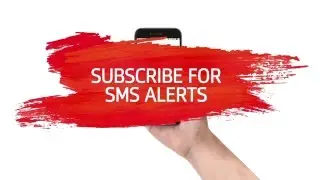 Alfa - Subscribe for SMS Alerts