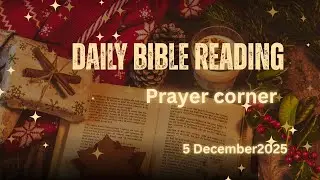 Friday of the First Week of Advent. Daily Bible reading! 