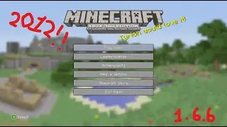 playing mincraft from a time casule (2012 v1.6.6)