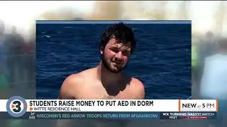 UW students raise money to put AED in residence hall to save someone in cardiac arrest