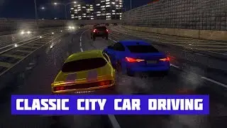 CLASSIC CITY CAR DRIVING: 1980s | I Drive