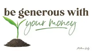 Be Generous With Your Money - Matthew Kelly - The Generosity Habit - Best Lent Ever