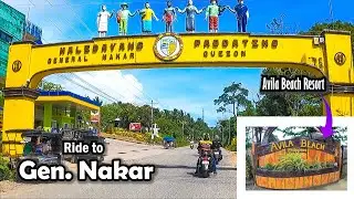 Ride to Gen.  Nakar | Avila Beach Philippines  Resort