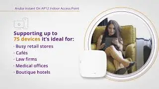 Giới thiệu sản phẩm - Aruba Instant On AP12 Indoor Access Point