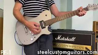 Manson MBM-1 Meta Series Sustainiac Standard Pickup vs Psychopaf PF 1 Matt Bellamy Signature Guitar