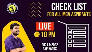 Checklist for NIMCET Exam Preparation - MCA BHU | JNU | DU | JNU | MCA Entrance Coaching