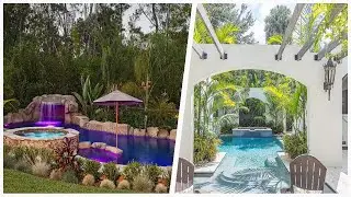 75 Tropical Backyard Pool Design Ideas You'll Love 😊