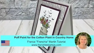 Puff Paint for Cotton Plant in Country Home