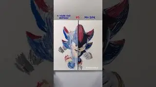 Who&rsquo;s your favorite character in Sonic 3? 🥳 #artchallenge #sonic3 #shorts #drawing