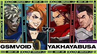 2XKO ▰ GSMVOID (Vi / Ekko) vs YAKHAYABUSA (Yasuo / Darius) ▰ High Level Gameplay