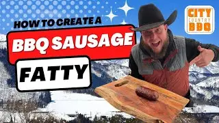 BBQ Sausage Log aka. THE FATTY. THE BREAKFAST ADDITION YOU DIDNT KNOW YOU NEEDED.