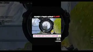 FASTEST 5-FINGER ANDROID PLAYER 🤯⚡ | @SammPlayz98