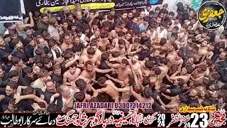 Matmi Sangat Hussain Badshah Jhang Jaloos 23 Safar 2024 Darbar Gohar Shah Jhang