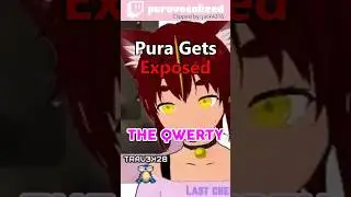 Pura Gets Exposed #streamerfail #funnystreamer #vtuberclips #nekovtuber #brainlag