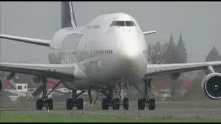 TF-AAJ  747-428  first time at Ostend Airport