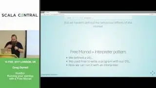 [Scala Central] Greg Dorrell - Running your standup with a Free Monad