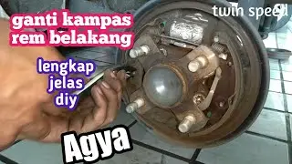 CARA GANTI KAMPAS REM BELAKANG AGYA MENGATASI BELAKANG BUNYI SROK SROK