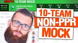 ESPN Fantasy Football Mock Draft 2018 (10-Team Non-PPR)