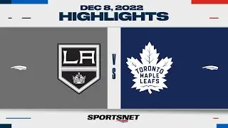 NHL Highlights | Kings vs. Maple Leafs - December 8, 2022